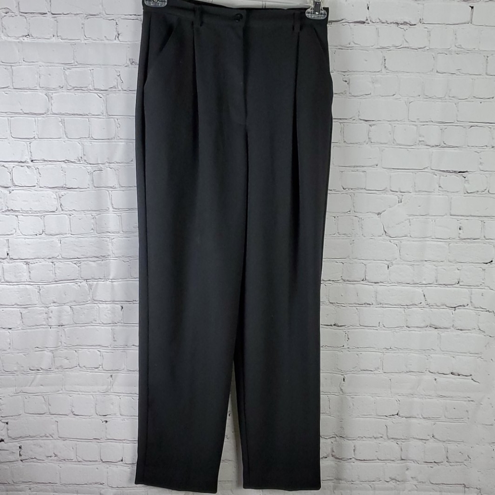 Karen Scott Size 8 Average Black Pants